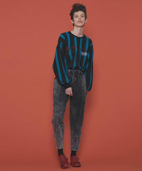 SHAREEF（シャリーフ）の「STRIPE L/S SWEAT（スウェット）」 - WEAR
