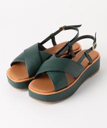 BEAUTY&YOUTH UNITED ARROWS | BY クロスバックストラップサンダル(サンダル)