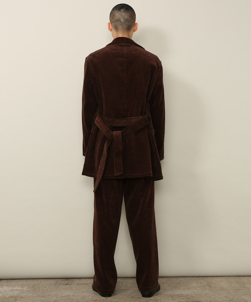 ADAM ET ROPE'(アダムエロペ)の「【福田織物×ADAM ET ROPE'】先染めコールワイドパンツ(その他パンツ・メンズ・ダークブラウン・S/M/L)」の12枚目の写真