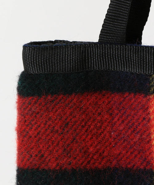 TWEED MILL（ツイードミル）の「[ツイードミル] SC TWEEDMILL TARTAN トート ◆（トートバッグ・メンズ・ネイビー/レッド・FREE）」の5枚目の写真