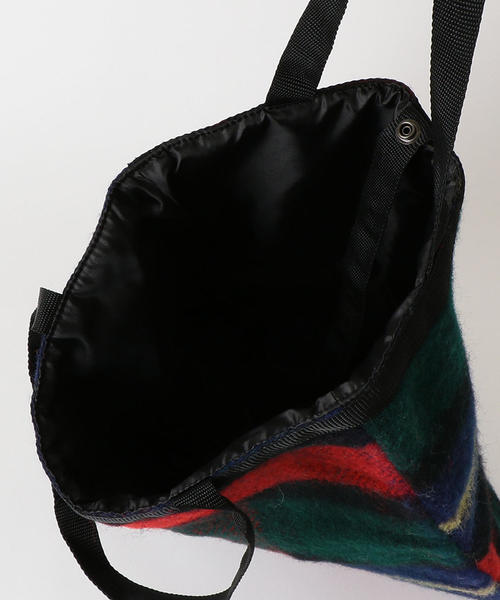 TWEED MILL（ツイードミル）の「[ツイードミル] SC TWEEDMILL TARTAN トート ◆（トートバッグ・メンズ・ネイビー/レッド・FREE）」の3枚目の写真