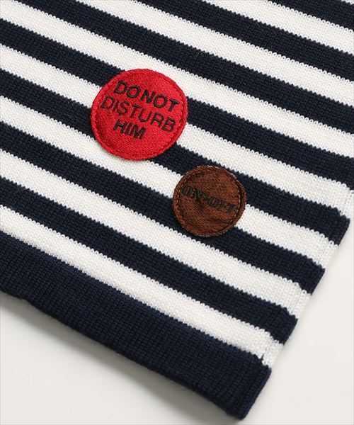 agnes b.（アニエスベー）の「【agnes b. pour ADAM ET ROPE' 】PULL TS (BOADER)（ニット/セーター・レディース・ブラック/ネイビー・SMALL）」の8枚目の写真