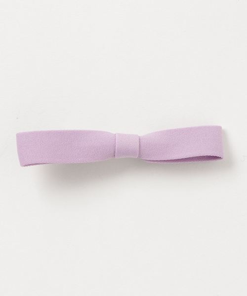 Fun & Daily（ファンアンドデイリー）の「F&D : リボンヘアクリップ（バレッタ/ヘアクリップ・レディース・ブラック/パープル/ネイビー/ワインレッド/ブルー・FREE）」の6枚目の写真