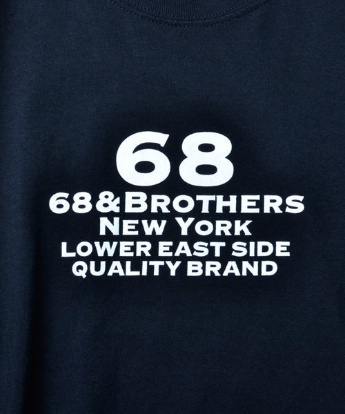 L/S Tee 'QB'（Tシャツ/カットソー）｜68&BROTHERS（シックスティエイトアンドブラザーズ）