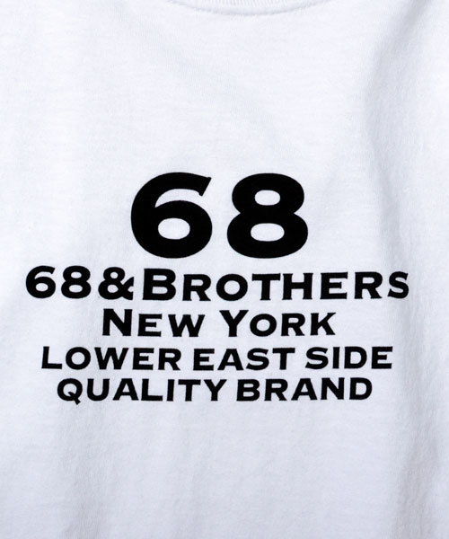 L/S Tee 'QB'（Tシャツ/カットソー）｜68&BROTHERS（シックスティエイトアンドブラザーズ）