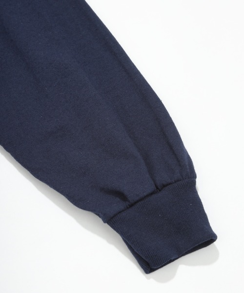 68&brothers(シックスティエイトアンドブラザーズ)の「68&BROTHERS シックスティーエイトアンドブラザーズ / "QB" L/S Tee(Tシャツ/カットソー・メンズ・ホワイト/ブラック/ヘザーグレー/ネイビー・MEDIUM/LARGE/X-LARGE/XX-LARGE)」の17枚目の写真