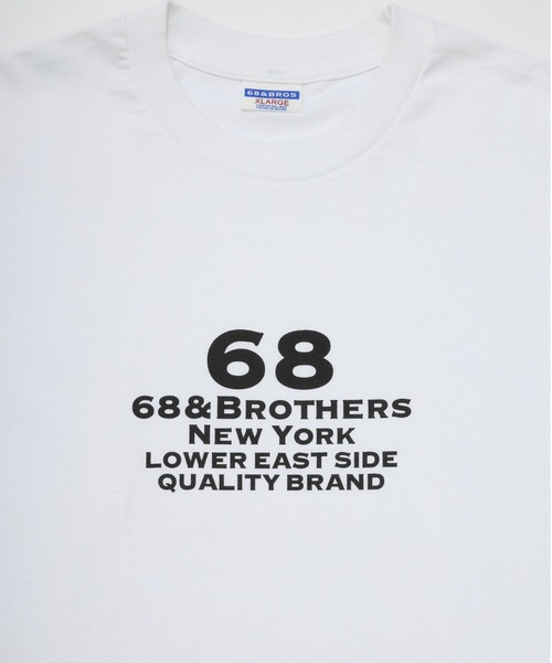 68&brothers(シックスティエイトアンドブラザーズ)の「68&BROTHERS シックスティーエイトアンドブラザーズ / "QB" L/S Tee(Tシャツ/カットソー・メンズ・ホワイト/ブラック/ヘザーグレー/ネイビー・MEDIUM/LARGE/X-LARGE/XX-LARGE)」の15枚目の写真
