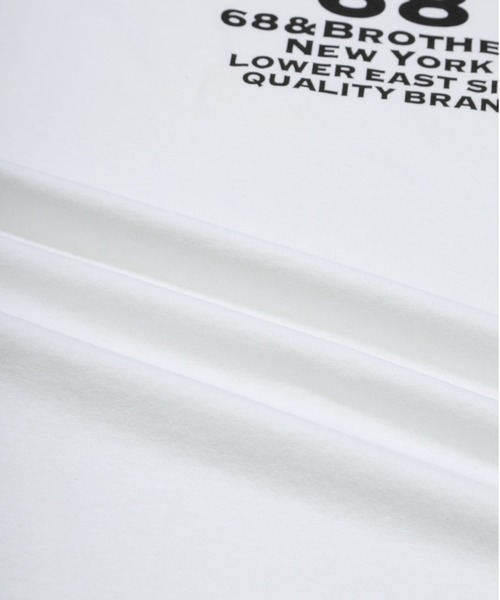 68&brothers(シックスティエイトアンドブラザーズ)の「68&BROTHERS シックスティーエイトアンドブラザーズ / "QB" L/S Tee(Tシャツ/カットソー・メンズ・ホワイト/ブラック/ヘザーグレー/ネイビー・MEDIUM/LARGE/X-LARGE/XX-LARGE)」の14枚目の写真