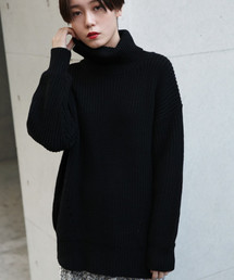 LOWRYS FARM | アゼタートルチュニック　818844(ニット/セーター)