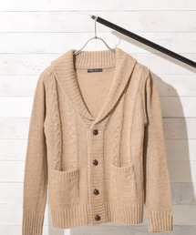 Bling Leads（ブリングリーズ）の「【Bk】【Bling Leads】ニットショールカーデ（カーディガン/ボレロ）」