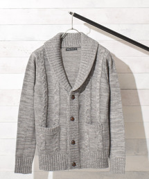 Bling Leads（ブリングリーズ）の「【Bk】【Bling Leads】ニットショールカーデ（カーディガン/ボレロ）」