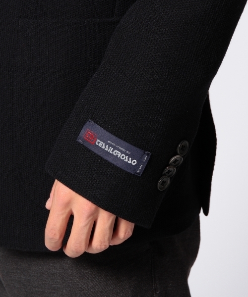 UNITED ARROWS（ユナイテッドアローズ）の「UA ウールメッシュ3Bジャケット（テーラードジャケット・メンズ・ブラック/ネイビー・42/44/46/48/50）」の9枚目の写真