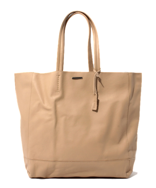 laule'a sunny side store(ラウレアサニーサイドストア)の「レザーカラートートBag(トートバッグ・レディース・ベージュ/ブルー/オレンジ・FREE)」の2枚目の写真