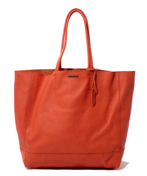 laule'a sunny side store(ラウレアサニーサイドストア)の「レザーカラートートBag(トートバッグ・レディース・ベージュ/ブルー/オレンジ・FREE)」の3枚目の写真