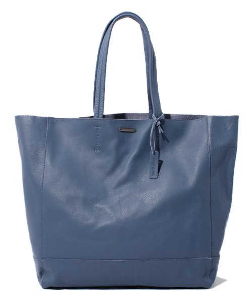 laule'a sunny side store(ラウレアサニーサイドストア)の「レザーカラートートBag(トートバッグ・レディース・ベージュ/ブルー/オレンジ・FREE)」の1枚目の写真