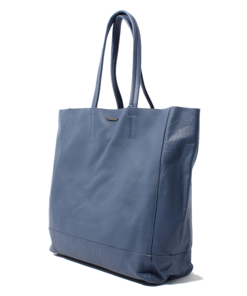 laule'a sunny side store(ラウレアサニーサイドストア)の「レザーカラートートBag(トートバッグ・レディース・ベージュ/ブルー/オレンジ・FREE)」の5枚目の写真