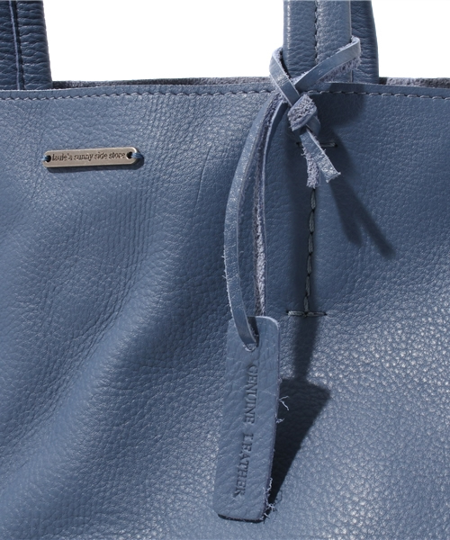 laule'a sunny side store(ラウレアサニーサイドストア)の「レザーカラートートBag(トートバッグ・レディース・ベージュ/ブルー/オレンジ・FREE)」の7枚目の写真
