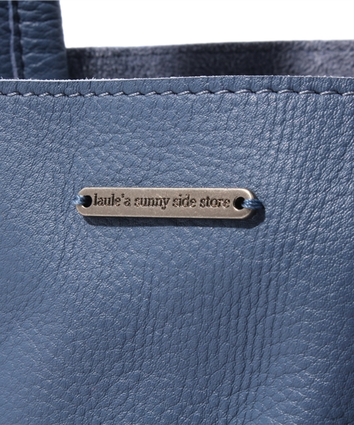 laule'a sunny side store(ラウレアサニーサイドストア)の「レザーカラートートBag(トートバッグ・レディース・ベージュ/ブルー/オレンジ・FREE)」の8枚目の写真