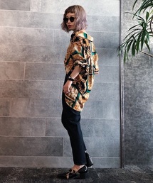 PAGEBOY | チェーンプリントBIGシャツ(シャツ/ブラウス)