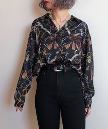 PAGEBOY | チェーンプリントBIGシャツ(シャツ/ブラウス)