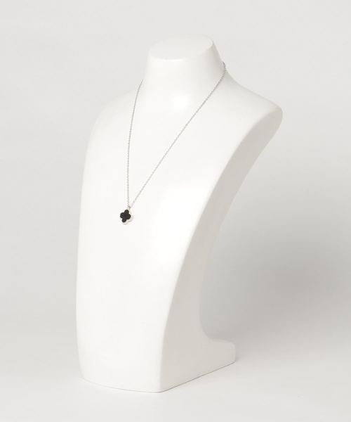 BOBISSH（ボビッシュ）の「【MK】クローバー モチーフネックレス（ネックレス・レディース・シルバー/ゴールド/シルバー系その他/ゴールド系その他・FREE）」の6枚目の写真