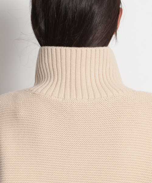 最安値正規品販売 の セール And And ニコアンド のファッション Niko ニット セーター トップス ガーターハイネックプルオーバー ニット セーター