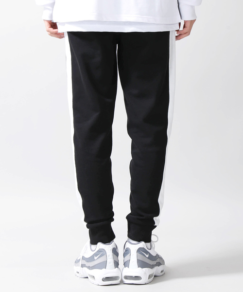 WEGO（ウィゴー）の「WEGO/裏毛ラインジョガーパンツ（スウェットパンツ・メンズ・ブラック/杢グレー・SMALL/MEDIUM/LARGE）」の13枚目の写真