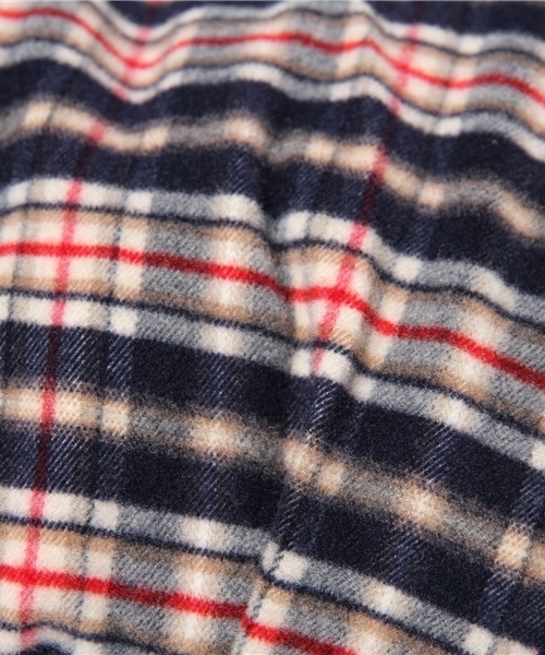 BEAMS BOY(ビームスボーイ)の「□BEAMS BOY / プリント ネル ティアード スカート**(スカート・レディース・ブラック/ベージュ/ブラウン/ダークブラウン/グリーン/インディゴブルー/ネイビー・ONE SIZE)」の15枚目の写真