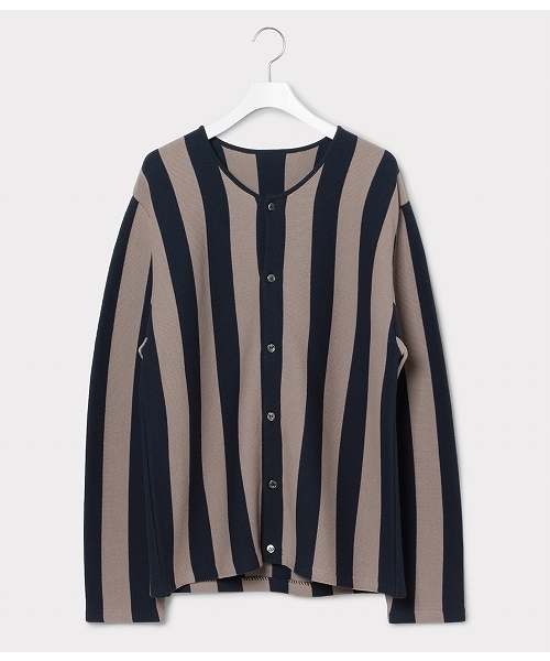 ADAM ET ROPE'（アダムエロペ）の「[山形ニット] ドライタッチクルーネックカーディガン（カーディガン/ボレロ・メンズ・ブラック/ブルー系その他2・L/M）」の5枚目の写真