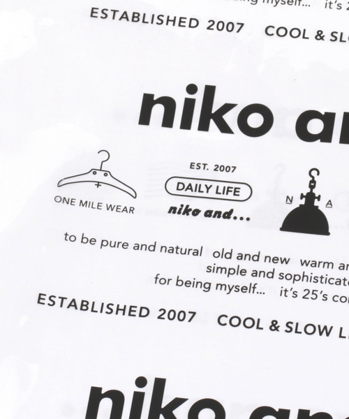 niko and...（ニコアンド）の「オリジナルビニールマルシェバッグ L（トートバッグ・レディース・その他1・0）」の6枚目の写真