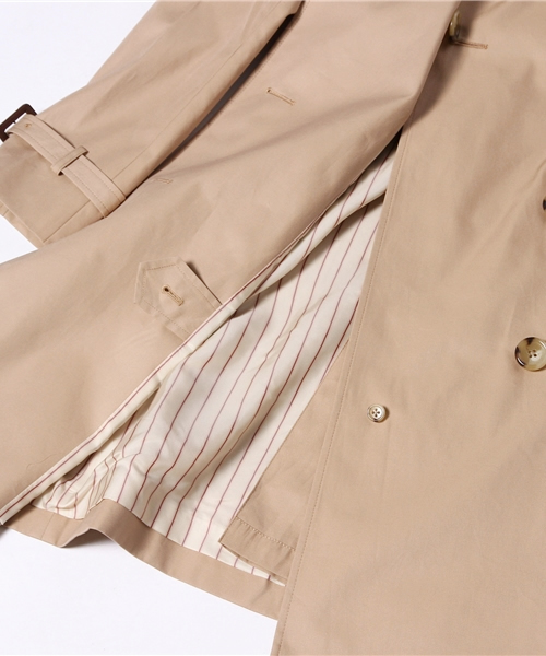 BEAUTY&YOUTH UNITED ARROWS（ビューティーアンドユースユナイテッドアローズ）の「BYTF ∵60/2 レギュラートレンチコート  ◆（トレンチコート・レディース・ベージュ・MEDIUM/LARGE/SMALL）」の12枚目の写真