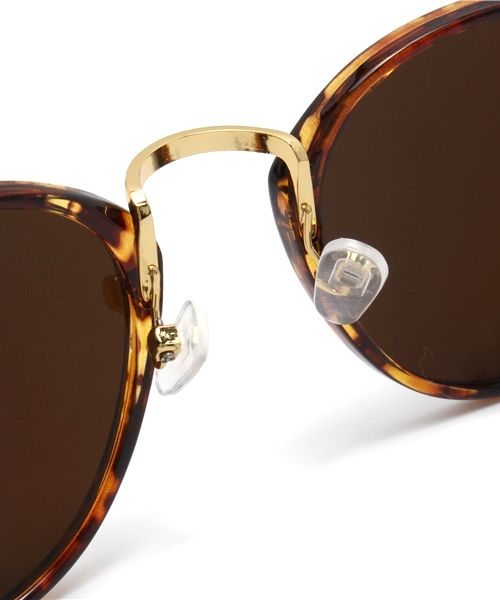 WEGO（ウィゴー）の「WEGO/ボストンタイプサングラス（サングラス・メンズ・ブラック/ブラウン系その他・FREE）」の7枚目の写真