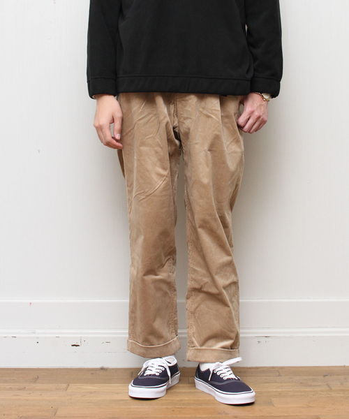 Gramicci(グラミチ)の「GRAMICCI / グラミチ コーデュロイタックテーパード CORDUROY TUCK TAPERD(その他パンツ・メンズ・ベージュ/キャメル/ブラック/チャコールグレー・S/M/L/XL)」の12枚目の写真