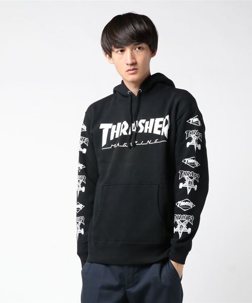 THRASHER（スラッシャー）の「MULTI-E HOODIE SEWAT PARKA
