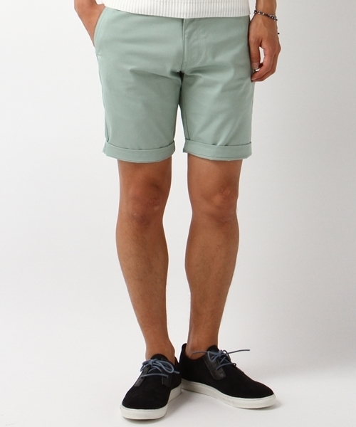 JOURNAL STANDARD(ジャーナルスタンダード)の「チノストレッチショーツ(チノパンツ・メンズ・ブルー系その他/ピンク系その他/ホワイト/ベージュ/ネイビー/グリーン系その他・LARGE/MEDIUM/SMALL)」の4枚目の写真