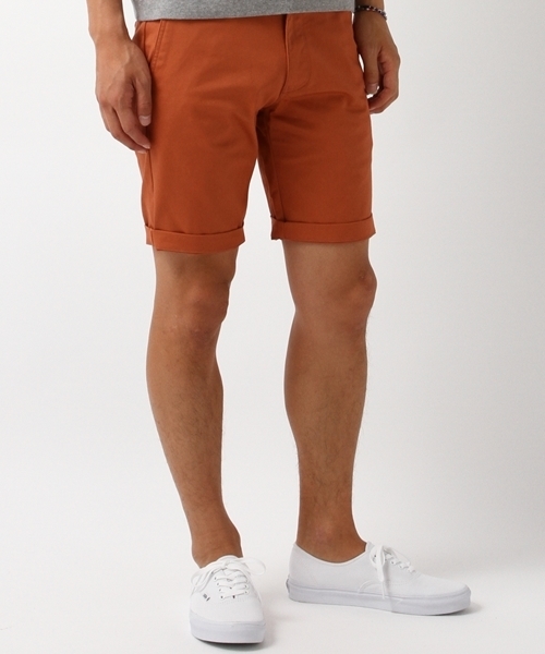 JOURNAL STANDARD(ジャーナルスタンダード)の「チノストレッチショーツ(チノパンツ・メンズ・ブルー系その他/ピンク系その他/ホワイト/ベージュ/ネイビー/グリーン系その他・LARGE/MEDIUM/SMALL)」の1枚目の写真