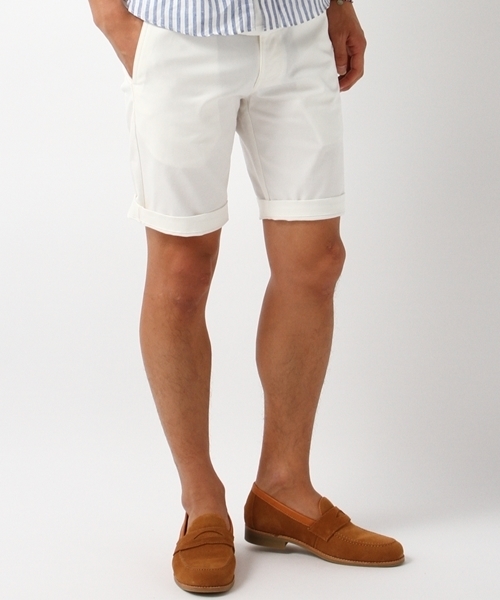 JOURNAL STANDARD(ジャーナルスタンダード)の「チノストレッチショーツ(チノパンツ・メンズ・ブルー系その他/ピンク系その他/ホワイト/ベージュ/ネイビー/グリーン系その他・LARGE/MEDIUM/SMALL)」の2枚目の写真