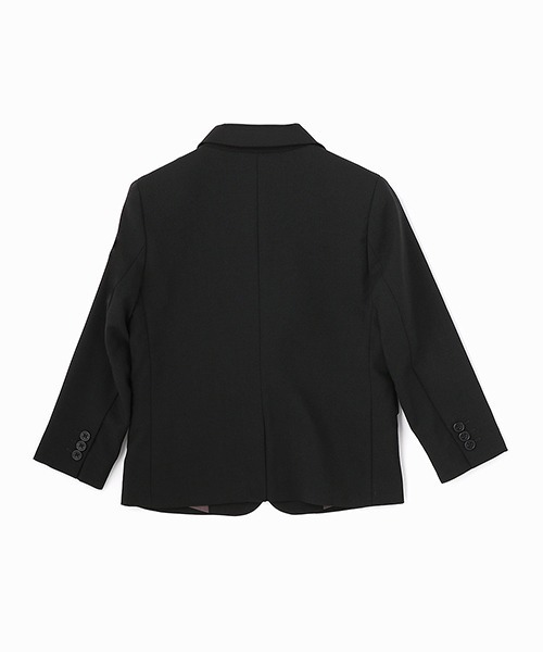 COMME CA ISM（コムサイズム）の「【セットアップ対応】フォーマル テーラードジャケット(110-130cm)（スーツジャケット・キッズ・ブラック・110cm/120cm/130cm）」の5枚目の写真