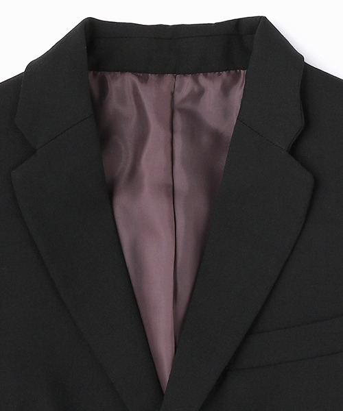 COMME CA ISM（コムサイズム）の「【セットアップ対応】フォーマル テーラードジャケット(110-130cm)（スーツジャケット・キッズ・ブラック・110cm/120cm/130cm）」の6枚目の写真