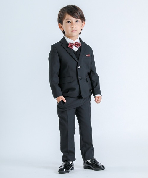 COMME CA ISM（コムサイズム）の「【セットアップ対応】フォーマル テーラードジャケット(110-130cm)（スーツジャケット・キッズ・ブラック・110cm/120cm/130cm）」の10枚目の写真