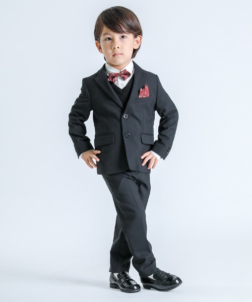 COMME CA ISM（コムサイズム）の「【セットアップ対応】フォーマル テーラードジャケット(110-130cm)（スーツジャケット・キッズ・ブラック・110cm/120cm/130cm）」の12枚目の写真