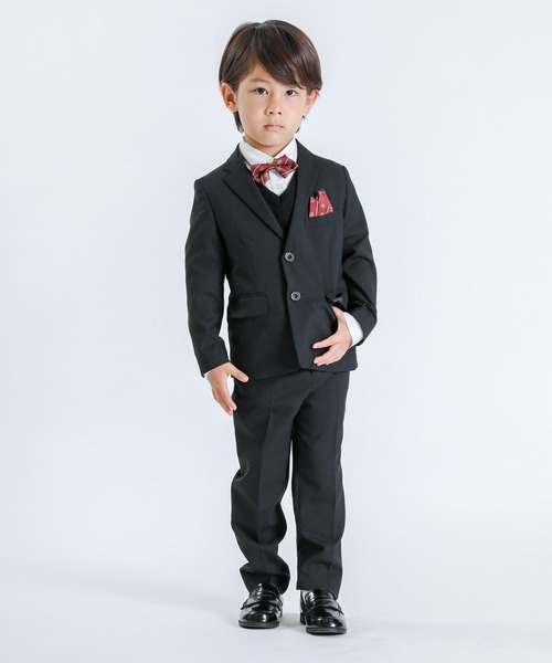 COMME CA ISM（コムサイズム）の「【セットアップ対応】フォーマル テーラードジャケット(110-130cm)（スーツジャケット・キッズ・ブラック・110cm/120cm/130cm）」の13枚目の写真