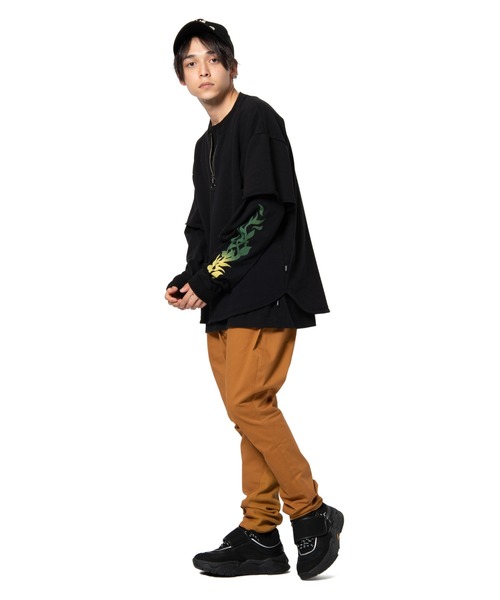 Plantopia Sleeve プラントピアロングスリーブカットソー Tシャツ カットソー Glamb グラム のファッション Cs セール Long Sleeve Long Cs