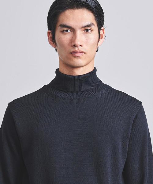 UNITED ARROWS（ユナイテッドアローズ）の「<UNITED ARROWS> ミディアムゲージ タートルネック（ニット/セーター・メンズ・オフホワイト/ブラック/ネイビー/グレー/ピンク/イエロー・SMALL/MEDIUM/X-LARGE/LARGE）」の18枚目の写真