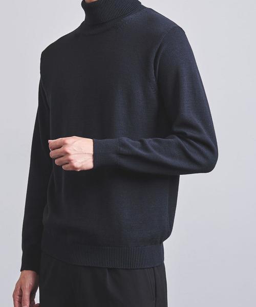 UNITED ARROWS（ユナイテッドアローズ）の「<UNITED ARROWS> ミディアムゲージ タートルネック（ニット/セーター・メンズ・オフホワイト/ブラック/ネイビー/グレー/ピンク/イエロー・SMALL/MEDIUM/X-LARGE/LARGE）」の17枚目の写真