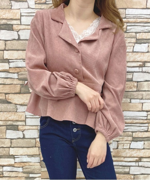 PairPair(ペアペア)の「レース付きインナータンク(タンクトップ・レディース・ブラック/オフホワイト/モカ・FREE)」の4枚目の写真