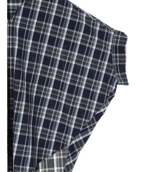 AMERICAN HOLIC（アメリカンホリック）の「スキッパードルマンバックタックシャツ ＊（シャツ/ブラウス・レディース・ネイビー/オフホワイト/その他5/ストライプ/ライトベージュ/ホワイト系その他6/ホワイト系その他7/ブルー系その他4/ブルー系その他5・M/L）」の22枚目の写真