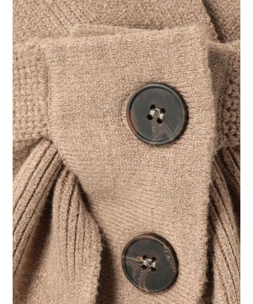 EMODA（エモダ）の「ワイドタイニットビスチェ（ベスト・レディース・ブラック/ベージュ/オレンジ・FREE）」の5枚目の写真