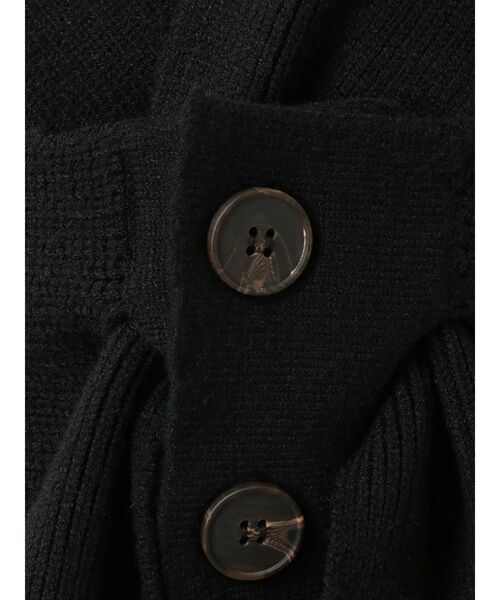 EMODA（エモダ）の「ワイドタイニットビスチェ（ベスト・レディース・ブラック/ベージュ/オレンジ・FREE）」の4枚目の写真