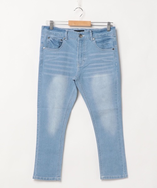 JOKER（ジョーカー）の「【SOMEDIFF】クロップドストレッチスキニーデニムパンツ メンズ スリムフィットジーンズ 春服 ジーパン（デニムパンツ・メンズ・ホワイト/インディゴブルー/ブルー/ブルー系その他/ブラック・S/M/L/XL）」の6枚目の写真